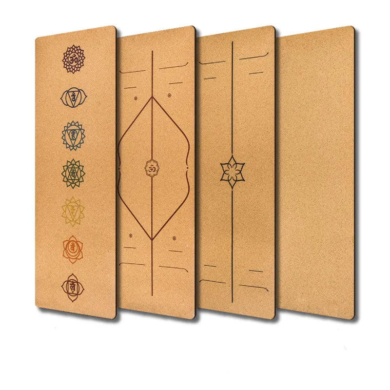 Natural Cork TPE Mat For Fitness
