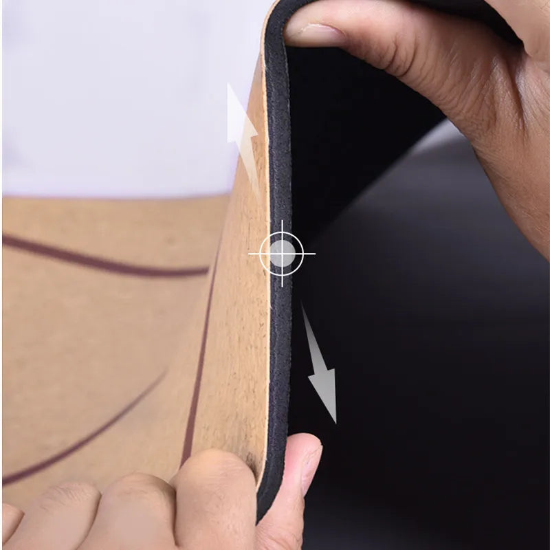 Natural Cork TPE Mat For Fitness