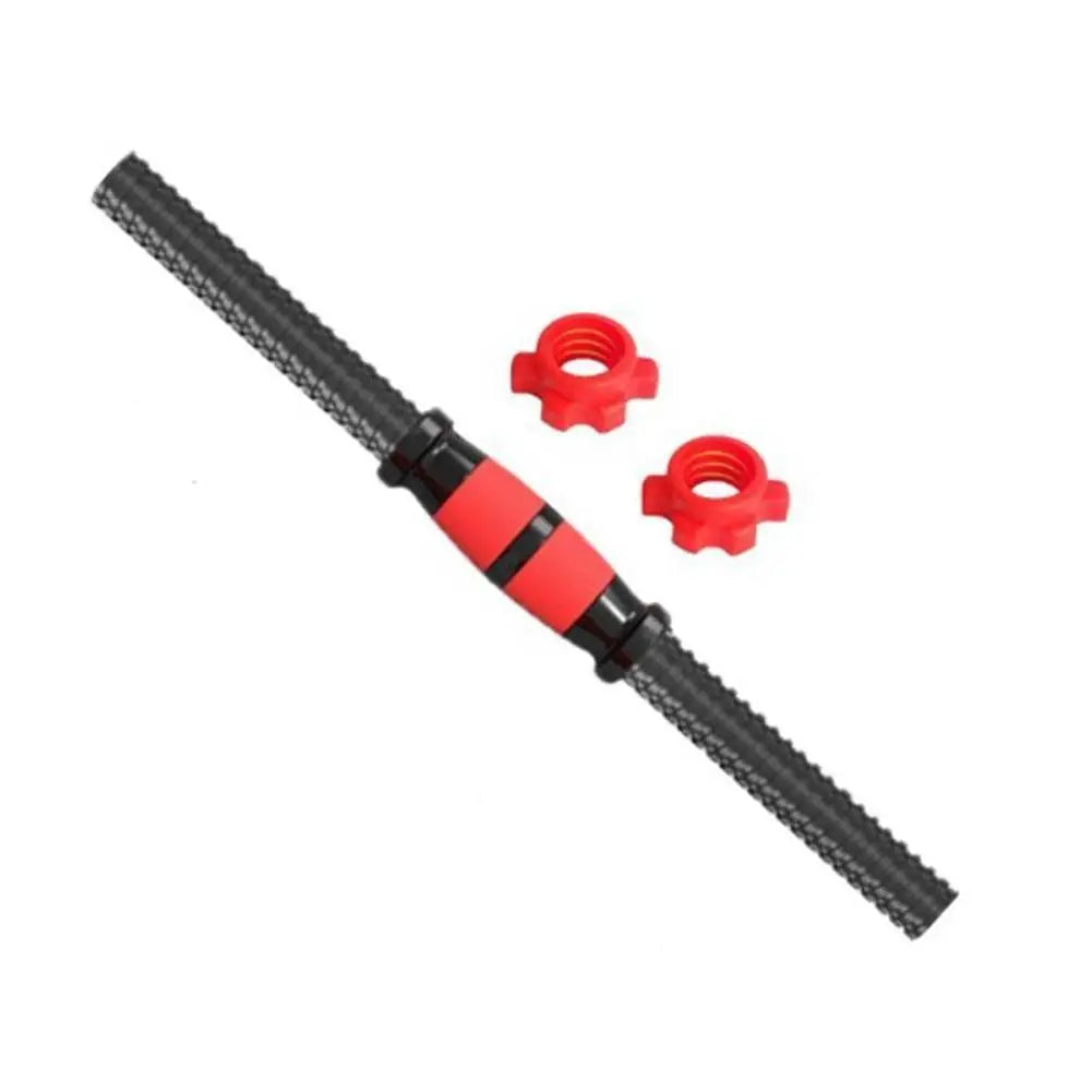 Gym Fitness Solid Steel Dumbbell Rod Bar