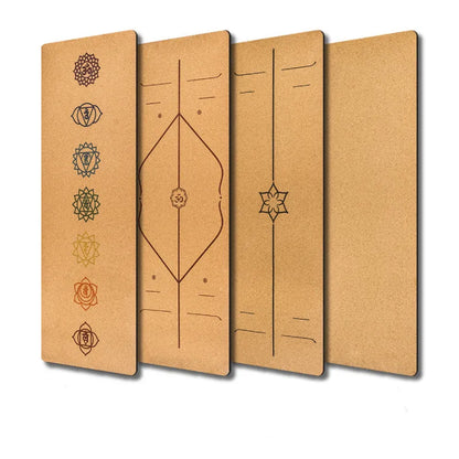 Natural Cork TPE Mat For Fitness